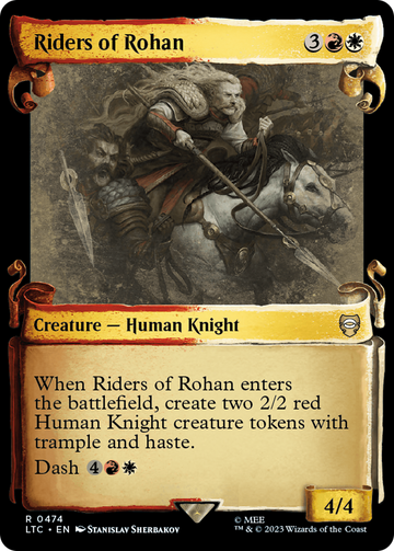 Jinetes de Rohan [El Señor de los Anillos: Cuentos de la Tierra Media: Pergaminos de presentación del comandante] 