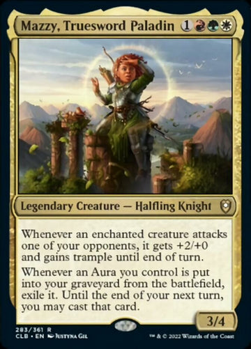 Mazzy, Paladín de Espada Verdadera [Commander Legends: Battle for Baldur's Gate] 