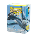 Dragon Shield: Standard 100ct Sleeves - Sky Blue & Silver (Dual Matte)-1