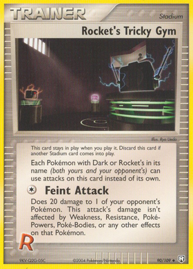 El complicado gimnasio de Rocket (90/109) [EX: El regreso del Team Rocket] 