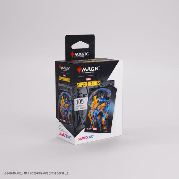 Magic: The Gathering Marvel Superheroes Premium Art Sleeves - The Fantastic Four - GameGenic Card Sleeves