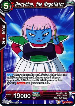 Berryblue, el Negociador (BT6-019) [Reyes Destructores] 