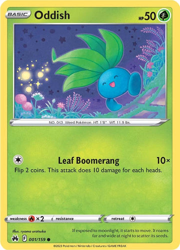 Oddish (001/159) [Espada y escudo: Corona Zenith] 