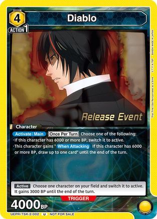 Diablo (002) (UEPR/TSK-2-002) - UE20BT That Time I Got Reincarnated as a Slime Release Event Cards