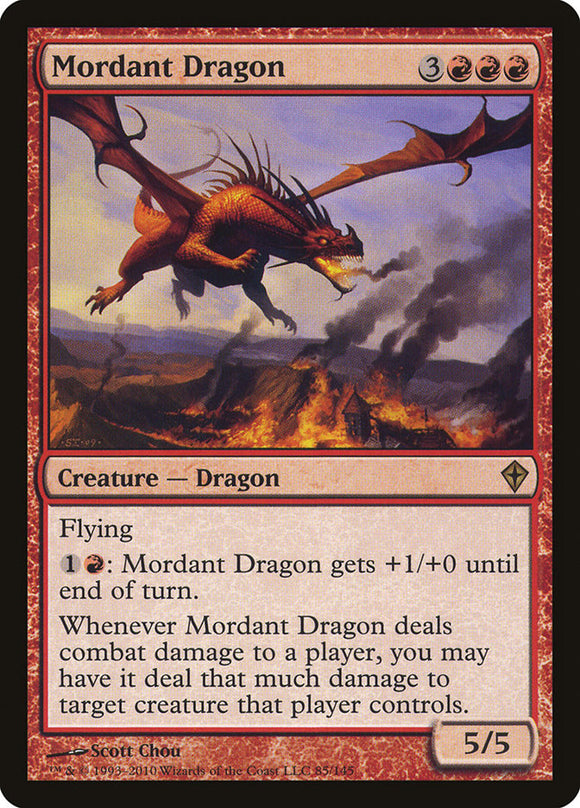 Dragón mordaz [Worldwake] 