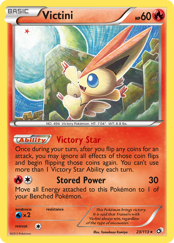 Victini (23/113) [Blanco y negro: tesoros legendarios] 