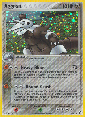 Aggron (2/92) [EX: Creador de leyendas] 