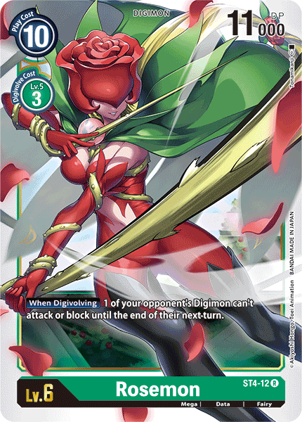Rosemon [ST4-12] [Mazo inicial: Giga Green] 