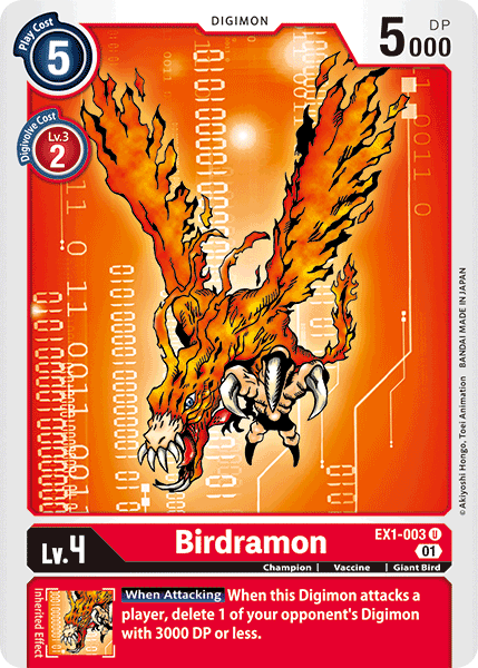 Birdramon [EX1-003] [Colección Clásica] 