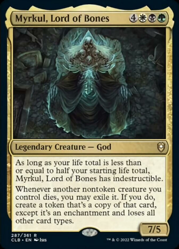 Myrkul, Señor de los Huesos [Commander Legends: Battle for Baldur's Gate] 