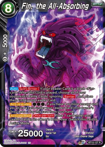 Fin, el que todo lo absorbe (BT15-127) [Saiyan Showdown] 