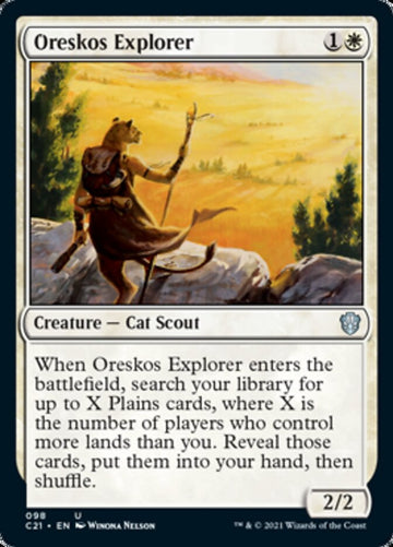 Explorador de Oreskos [Commander 2021] 