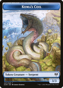 Elf Warrior // Koma's Coil Double-Sided Token [Kaldheim Tokens]-2