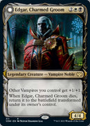 Edgar, Charmed Groom // Edgar Markov's Coffin (Showcase Fang Frame) [Innistrad: Crimson Vow]-1