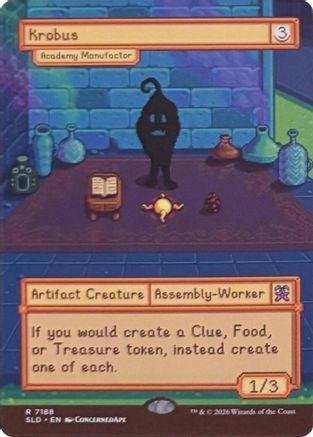 Krobus - Academy Manufactor (SLD-7188) [Secret Lair Drop Series] Foil