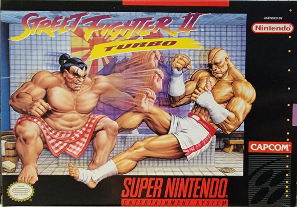 Red Fox Gaming - Hickory - Street Fighter II Turbo - Video Game - Super Nintendo