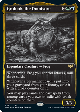 Grolnok, el omnívoro [Innistrad: Doble función] 