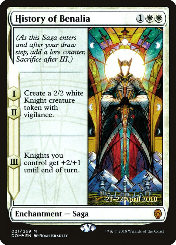 Historia de Benalia [Promociones previas al lanzamiento de Dominaria] 