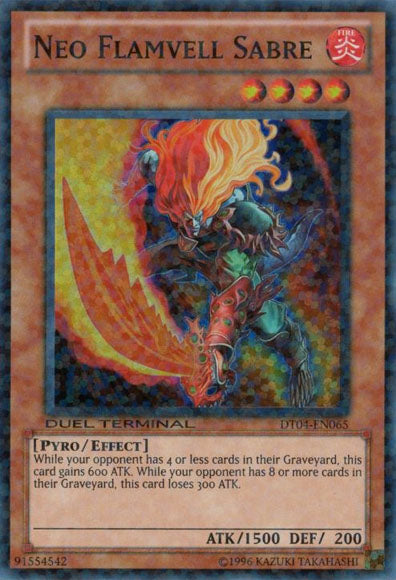 yugioh flamvell cards Neo Flamvell Sabre [DT04-EN065] Super Rare