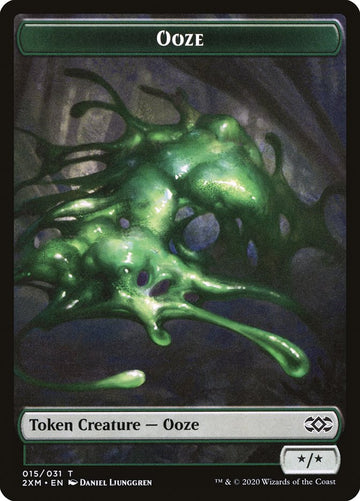 Copy // Ooze Double-Sided Token [Double Masters Tokens] - 0