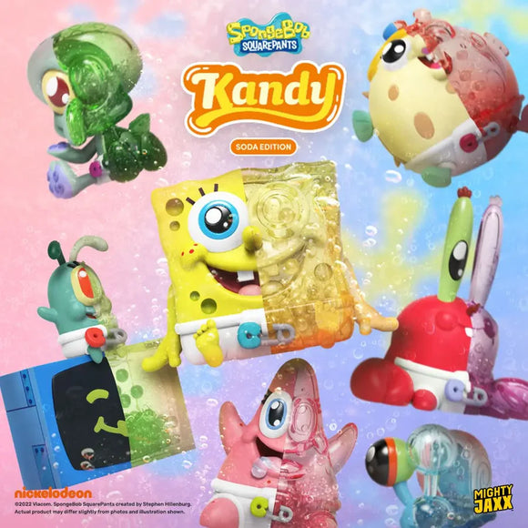 Mighty Jaxx Vinyl Toy - Kandy X Spongebob Squarepants (Soda Edition) Blind Box (1 of 6)