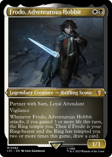 Frodo, el hobbit aventurero (Comandante de exhibición) [El Señor de los Anillos: Cuentos de la Tierra Media Comandante] 