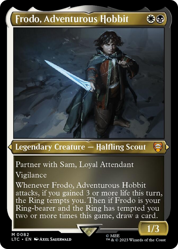 Frodo, el hobbit aventurero (Comandante de exhibición) [El Señor de los Anillos: Cuentos de la Tierra Media Comandante] 
