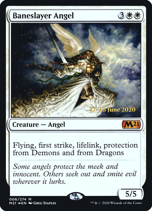 Baneslayer Angel [Promociones de prelanzamiento de la colección básica 2021] 