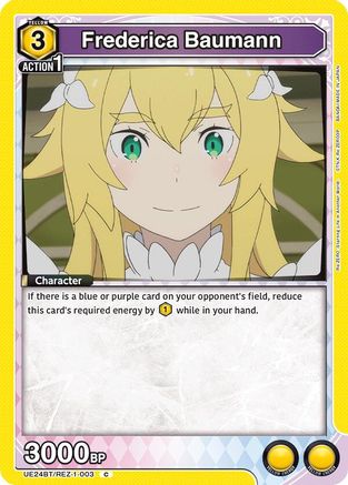 Frederica Baumann (UE24BT/REZ-1-003) - UE24BT ReZERO Starting Life in Another World