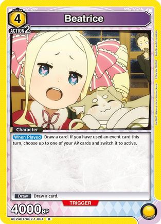 Beatrice (004) (UE24BT/REZ-1-004) - UE24BT ReZERO Starting Life in Another World Foil