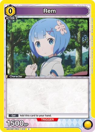 Rem (012) (UE24BT/REZ-1-012) - UE24BT ReZERO Starting Life in Another World