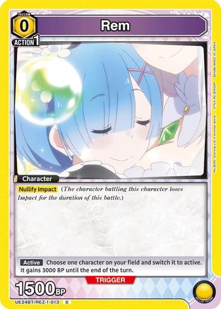 Rem (013) (UE24BT/REZ-1-013) - UE24BT ReZERO Starting Life in Another World