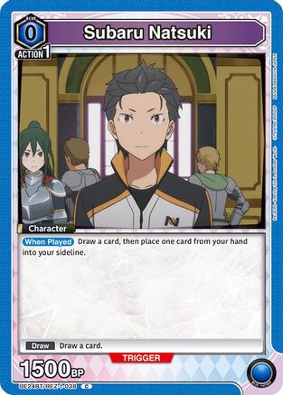 Subaru Natsuki (038) (UE24BT/REZ-1-038) - UE24BT ReZERO Starting Life in Another World