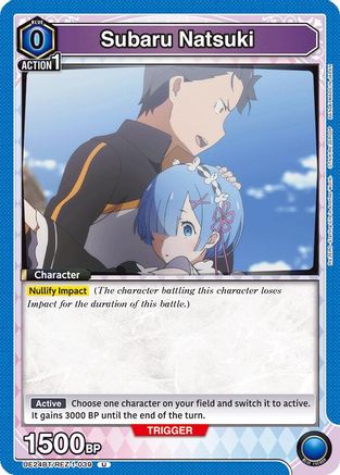 Subaru Natsuki (039) (UE24BT/REZ-1-039) - UE24BT ReZERO Starting Life in Another World