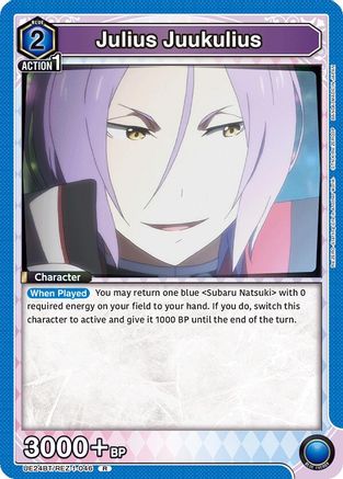 Julius Juukulius (UE24BT/REZ-1-046) - UE24BT ReZERO Starting Life in Another World Foil