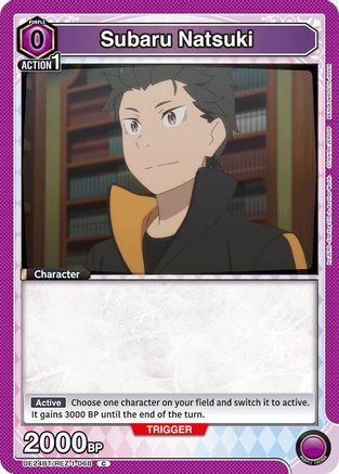 Subaru Natsuki (068) (UE24BT/REZ-1-068) - UE24BT ReZERO Starting Life in Another World