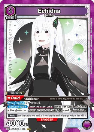 Echidna (093) (UE24BT/REZ-1-093) - UE24BT ReZERO Starting Life in Another World Foil