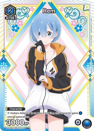 Rem (110) (R*) (UE24ST/REZ-1-110) - UE24ST ReZERO Starting Life in Another World Starter Deck Foil