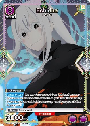 Echidna (R*) (UE24ST/REZ-1-113) - UE24ST ReZERO Starting Life in Another World Starter Deck Foil