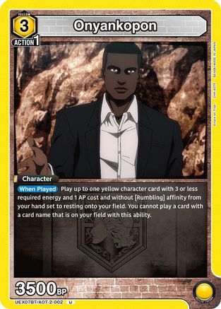 Onyankopon (UEX07BT/AOT-2-002) - UEX07BT Attack on Titan Vol 2