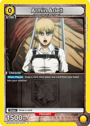 Armin Arlelt (011) (UEX07BT/AOT-2-011) - UEX07BT Attack on Titan Vol 2