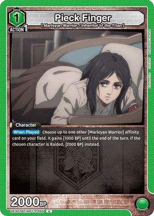 Pieck Finger (055) (UEX07BT/AOT-2-055) - UEX07BT Attack on Titan Vol 2