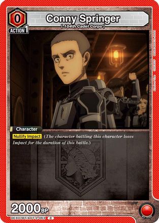 Conny Springer (063) (UEX07BT/AOT-2-063) - UEX07BT Attack on Titan Vol 2