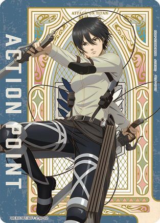 Action Point Card (AP02) (UEX07BT/AOT-2-AP02) - UEX07BT Attack on Titan Vol 2 Foil