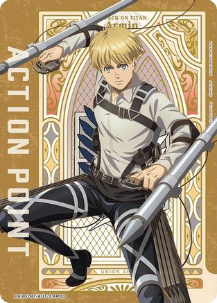 Action Point Card (AP03) (UEX07BT/AOT-2-AP03) - UEX07BT Attack on Titan Vol 2 Foil