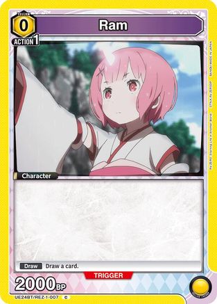 Ram (007) (Box Topper Foil) (UE24BT/REZ-1-007) - UE24BT ReZERO Starting Life in Another World Foil