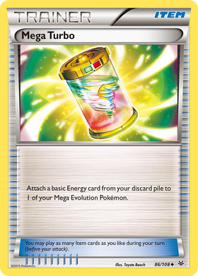 Mega Turbo (86/108) [XY: Cielos rugientes] 