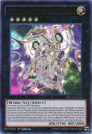 Diamante constelar de Stellarknight [MP15-EN224] Ultra raro 