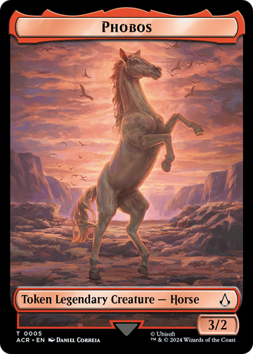 Assassin // Phobos Double-Sided Token [Assassin's Creed Tokens] - 0