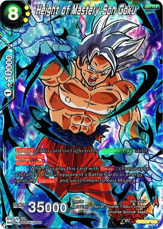 El colmo de la maestría Son Goku (SPR) (BT4-075) [Guerra colosal] 